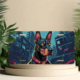 thumbnail image 6 of 1 Pcs License Plate Covers & Frames, Doberman in Urban Nightscape For Decorative Front, Aluminum License Plate Covers & Frames Cover For Men Women, 12" X 6", 6 of 7