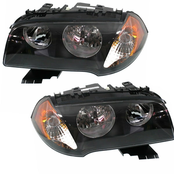0406 BMW X3 Front Headlight Headlamp Halogen Head Light Lamp w/Bulb