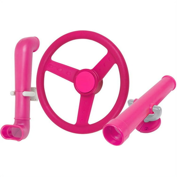 Swing Set Stuff Inc. Periscope Telescope Steering Wheel Kit (Pink)
