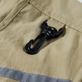 thumbnail image 4 of Men Mesh Breathable Multi-Pocket Vest Outdoor Travelers Fly Fishing Photography Big and Tall Size M-4XL Khaki, 4 of 9