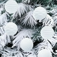 thumbnail image 4 of CuiLiyq 6 PCS Velvet Christmas Balls, 3.15" Shatterproof Xmas Bulbs Decorations Set, for Xmas Decorative Hanging Ornaments Christmas Tree Decoration (White), 4 of 7