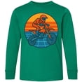 thumbnail image 3 of Inktastic Retro Motocross Dirt Bike Rider Long Sleeve Youth T-Shirt, 3 of 5