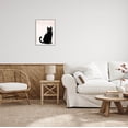 thumbnail image 2 of Stupell Industries Halloween Black Cat Silhouette Graphic Art Gray Framed Art Print Wall Art, Design by Jo Taylor, 2 of 7