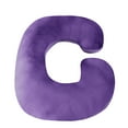 thumbnail image 3 of Pregnancy Pillow, C Shaped Full Body 57 Inch Maternity Pillow with Removable Washable Cover - Sleep Support for Legs, Back, Neck, Shoulder, HIPS, Belly for Pregnent Women, Purple, 3 of 9