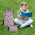 thumbnail image 7 of ALAZA Leopard Hearts School Backpack Lunch Box Set Student Bookbag, 7 of 7