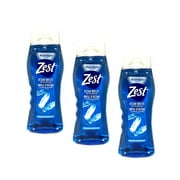 Zest Ocean Breeze Gel Body Wash 18 Ounce - Pack of 3