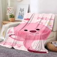 thumbnail image 4 of Manta con estampado de dibujos animados en bucle, ligera, para sala de estar, dormitorio, habitación de niños, cálida, regalo de Navidad, 4 of 5