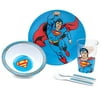 Toddler Mealtime Feeding Set - DC Comics - Superman MSETX-WBSM