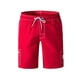 thumbnail image 3 of Pantalones cortos de playa para hombre con diseño de bolsillo con cordones, para nadar en vacaciones de primavera, 3 of 4