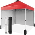 thumbnail image 5 of Ultimate outdoor shelter: heavy-duty pop-up canopy tent con 2 removable side panels, privacy, wheeled carry bag & 4 sandbags para camping, beach & events, 5 of 5