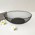 thumbnail image 1 of Fruit Plate Basket Nordic Style Three-layer Iron Black White Golden Household 28 X 28 X 8 Cm Kitchen Storage Rack Trays, 1 of 8