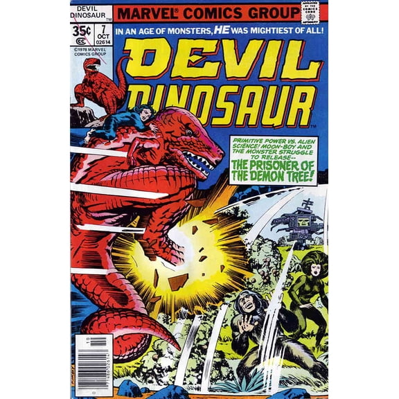 Devil Dinosaur #7 VF ; Marvel Comic Book