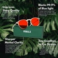 thumbnail image 2 of Gafas que bloquean la luz azul PRIMALS Extra Strength Red Lens, 2 of 9