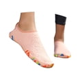 thumbnail image 3 of lnmuld Adult Water Shoes Men Women Scale Mesh Slip on Color Anti Slip Sole Beach Aqua Socks Size:37, 3 of 9