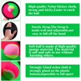 thumbnail image 3 of Toss and Catch Sports Game Set and 2 Size Adjustable Self-Stick Paddles and Toss Ball Sports with Storage Bag for Outdoor Activities, 4 Paddles and 4 Balls, 3 of 7