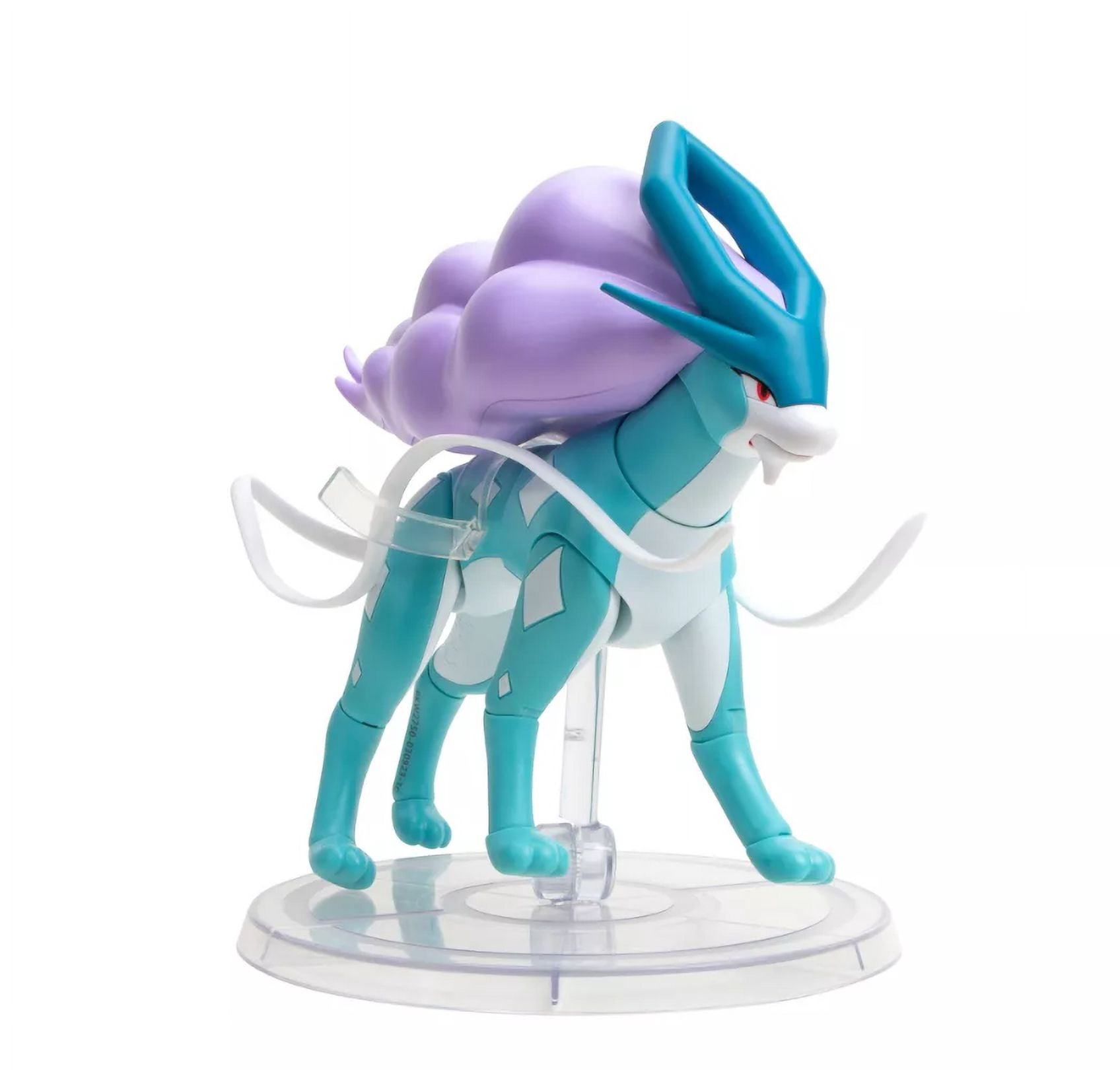 Pokemon Collectible Select Trainer Team Suicune 6" Action Figure, Multicolor