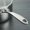 thumbnail image 4 of Tri-Ply Clad 4 Qt Covered Stainless Steel Sauce Pan, 4 of 14