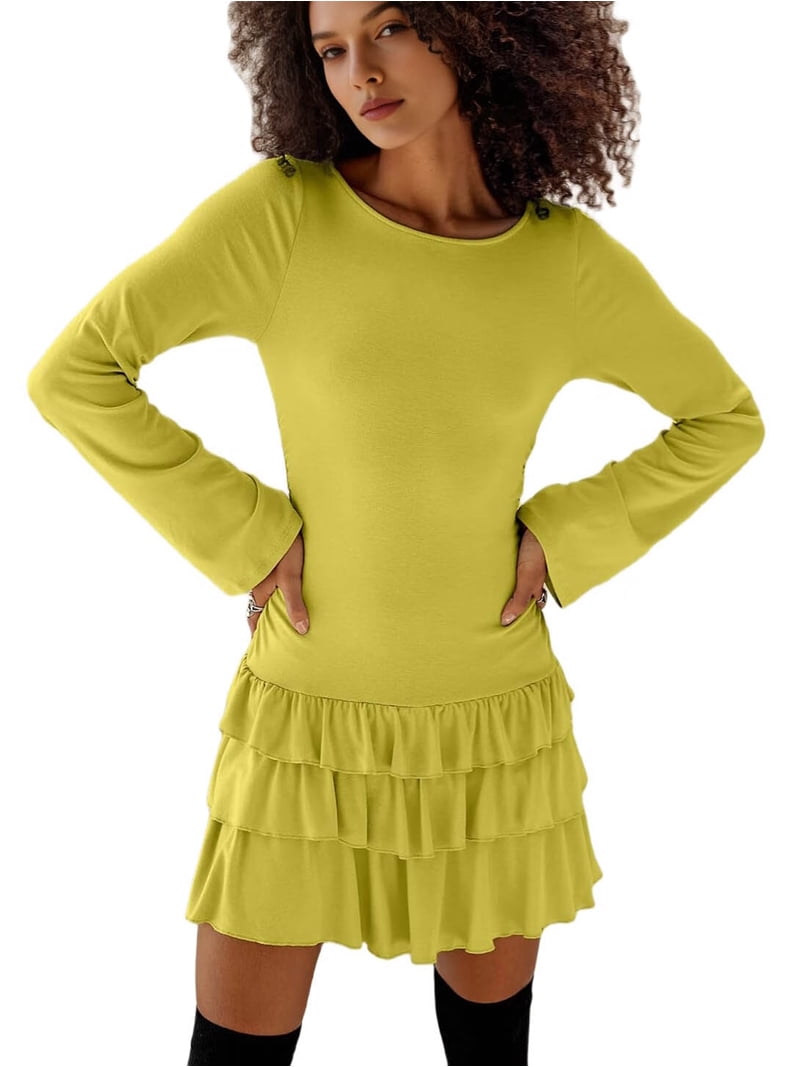 mini dresses of winter Alexys Short Dress - Winter White