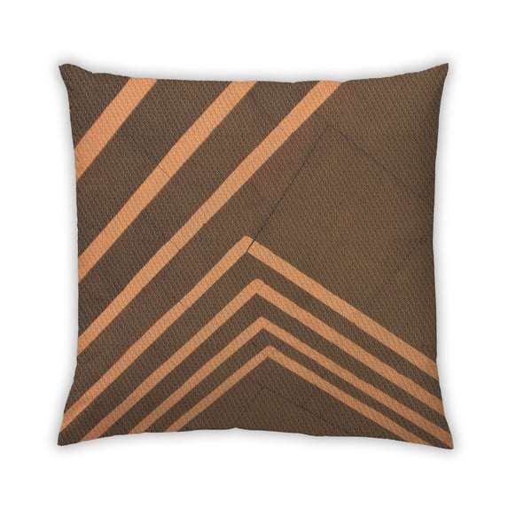 Ahgly Company Outdoor Square Contemporary Throw Pillow, 18 inch by 18 inch