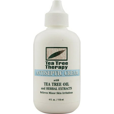Tea Tree Therapy Antiseptic Cream 4 fl oz (Best Antiseptic Cream Uk)