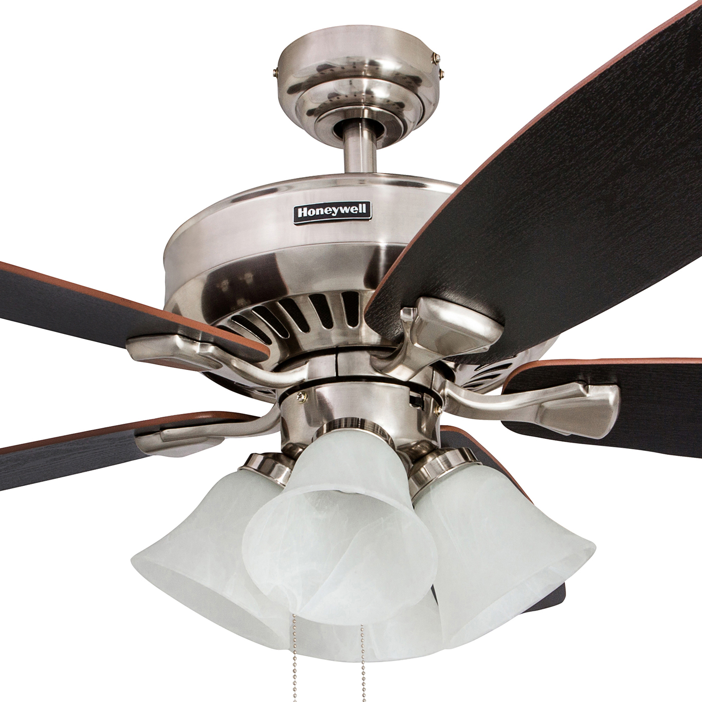52" Honeywell Hamilton Ceiling Fan, Brushed Nickel - image 2 of 4