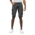 thumbnail image 4 of X RAY JEANS Men's Denim Cargo Shorts 12 Inches Inseam, Grey, 36, 4 of 7