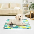 thumbnail image 6 of Pet Cooling Pad Foldable Self Cooling Mat Breathable Pet Cushion Sleep Pad for Dogs and Cats Triangle M, 6 of 9