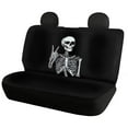 thumbnail image 6 of Pzuqiu Skeleton Car Seat Covers Full Set 4 Pack Breathable Easy to Install Car Seat Covers Front Seats Back Seats Fashion Soft Car Interior Accessories fit for Most Cars and Trucks, 6 of 7