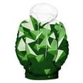 thumbnail image 4 of Sudadera con capucha para hombre, estilo casual, con cuello redondo, estampado, manga larga, blusa de poliéster, 4 of 6