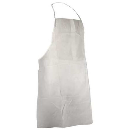 Cellucap Apron - CELLUCAP 110 Bib Apron,PP,36x28,White,PK 100