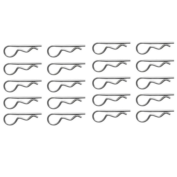 2x Forma Chaveta Macarena 10pcs Pin de Horquilla de Seguridad Acero Inoxidable 304