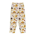 thumbnail image 3 of Lsque Thanksgiving Print Women's Pajama Pants, Lounge Pant - Comfortable Home Wear,Elastic Waistband, Stylish Design-XX-Large, 3 of 9
