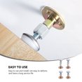 thumbnail image 3 of unbranded 4Ud Fijador Para Fácil De Instalar Antivibración Y Protección De Pared, 3 of 8
