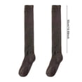 thumbnail image 6 of Dbuoem Women Thigh High Socks Winter Warm Over The Knee Socks Extra Long Knitted Boot Stockings Thick Leg Warmers, 6 of 7
