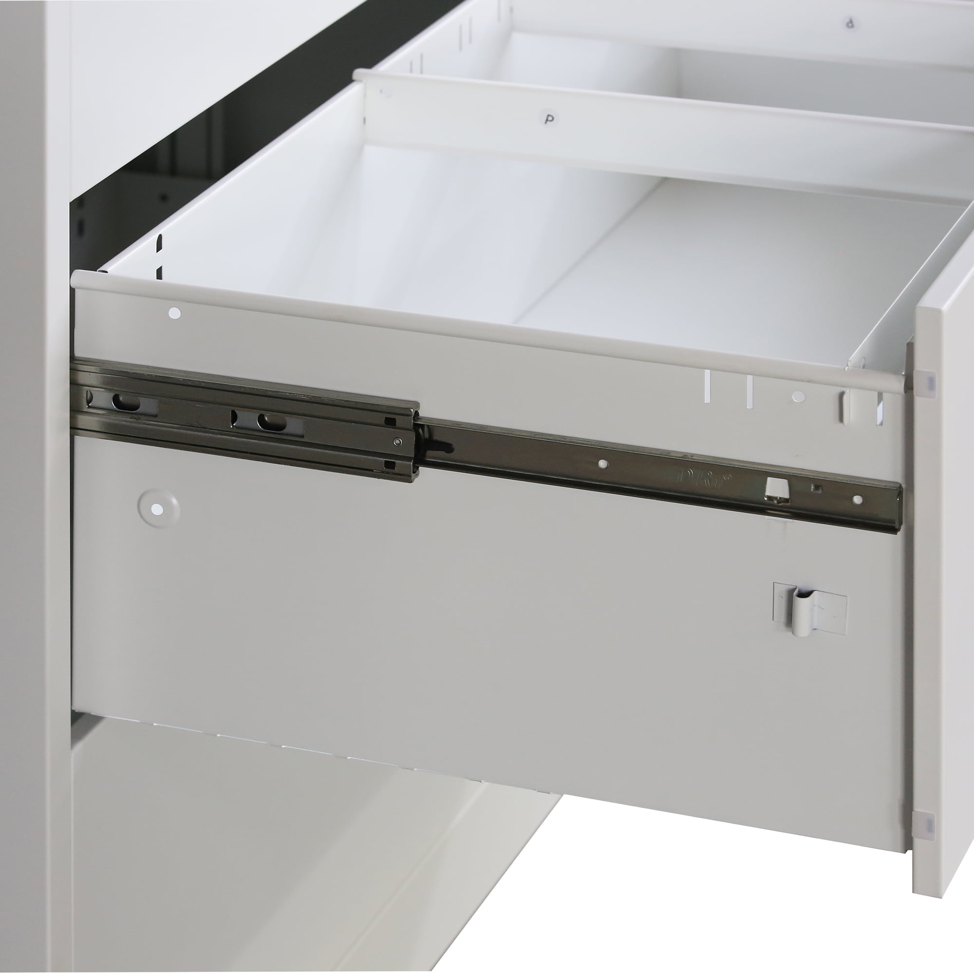 Merax 3 Drawers Metal Vertical Lockable Tiendamia Com