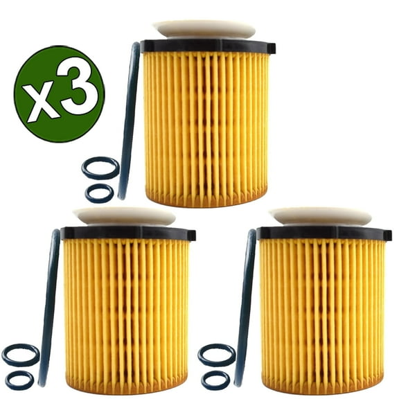 OEMASSIVE 3x Oil Filter for Mercedes-Benz A C E GLA CLA GLC SLC SLK