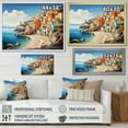 thumbnail image 4 of Designart "At Antibes French Seaside wall art I" Beach Wall Art Print, 4 of 5