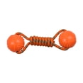 thumbnail image 3 of Pelota de entrenamiento para perros con cuerda, juguete de ejercicio, entretenimiento interactivo, resistencia a las mordeduras. Naranja, 3 of 9