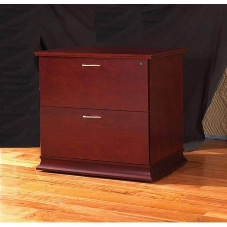 Westboro 2 Drawer Lateral File Cabinet Rouge Mahogany Walmart Com