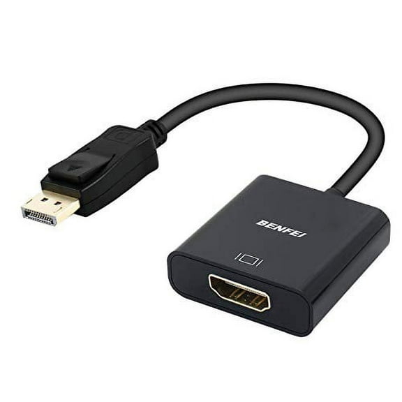 Benfei Active Displayport To Hdmi Adapter, Benfei 4K Displayport To Hdmi Active Adapter Male To Female Gold-Plated Cord Supporting Eyefinity For Multi-Screen Gaming Electronic_Adapter