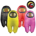 thumbnail image 5 of YuMe Among Us Inflatable Cosplay Costume Crewmate, Adult Halloween, Yellow 1-Pack, 5 of 13