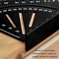 thumbnail image 3 of 7 Inch Aluminum Alloy Right Angle Rafter Square Protractor Multi Angle Measuring Tool for Woodworking Projects Material: Aluminum Alloy, 3 of 7