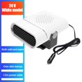 thumbnail image 3 of koolsoo Portable Car r Quickly Defrost Automobile Windscreen Fan Demister 24V White 24V White, 3 of 5