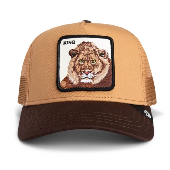 GOORIN Gorra trucker unisex - Gorra, parche frontal, talla única King Trucker Heat