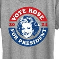 thumbnail image 3 of Golden Girls - President Rose - Women's Short Sleeve Graphic T-Shirt, 3 of 5