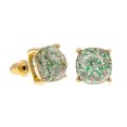 thumbnail image 1 of Jumpingount Ear Stud Accesorios populares Patrón corto Pendientes de fiesta Aniversario Dama Decoraciones Pendiente simple Verde claro Type3 NO3, 1 of 6