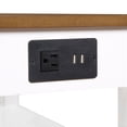 thumbnail image 4 of Convenience Concepts Table d'Appoint/station de Charge American Heritage, Bois/blanc, 4 of 9