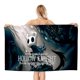thumbnail image 1 of Hollow Knight Toalla de playa de secado rápido con diseño temático, regalo para mujeres y niñas, ideal para cumpleaños, fans, amantes de la música, uso en la playa o al aire libre, 78 × 180 cm, 1 of 6