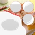 thumbnail image 6 of FVDPWYE Cake Separator Plate Clear for Tiered Cake Multipurpose Round Circle Base Baking 20cm, 6 of 9