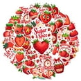 thumbnail image 2 of 35pcs-50pcs Cute Stickers Kids Stickers Strawberry Stickers Jam Stickers DIY Stickers for Suitcase Fridge, 2 of 9
